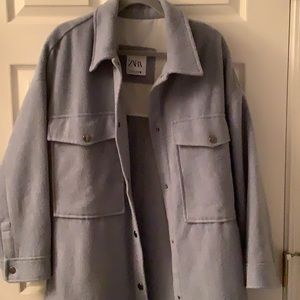 Light blue XL zara long shocker